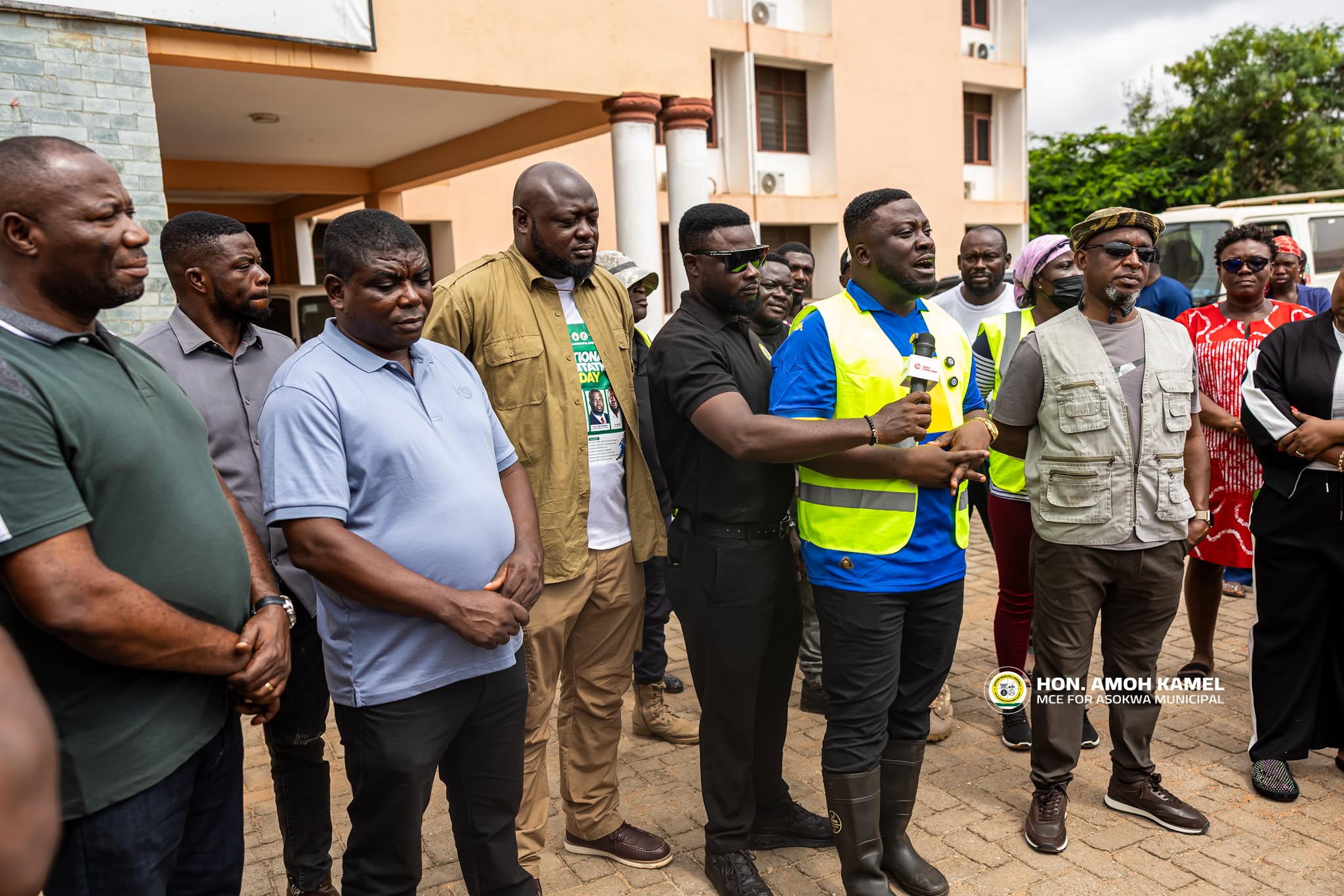 Asokwa Municipal Assembly Joins National Sanitation Day Exercise.