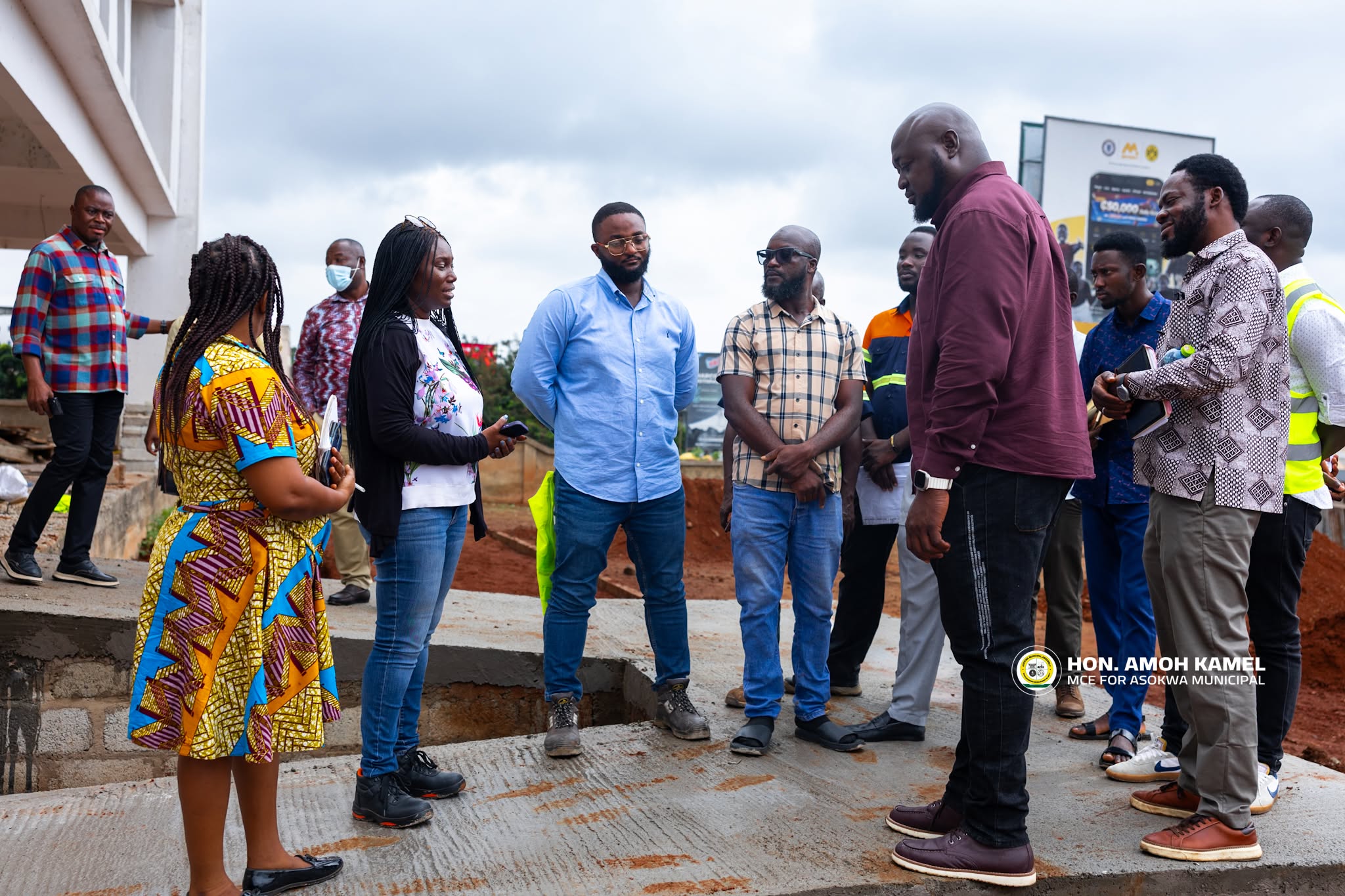Asokwa Municipal Assembly Intensifies Monitoring of Key Development Projects.